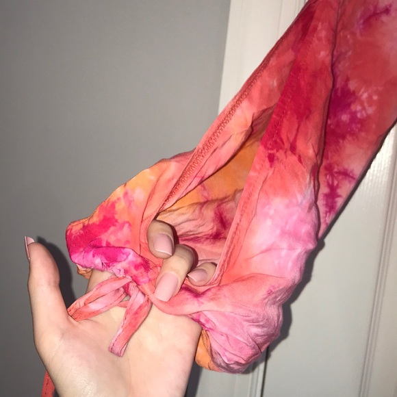 Pink Tie Dye Romper ๐ - Picture 4 of 6